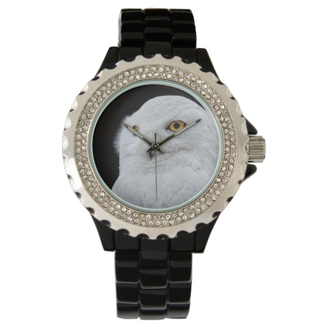 Witte Uil Horloge (Voorkant)