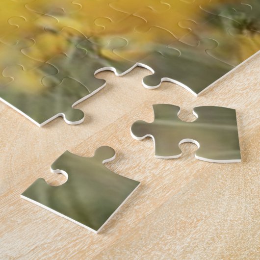 Witte uil in het wild legpuzzel (Zijkant)