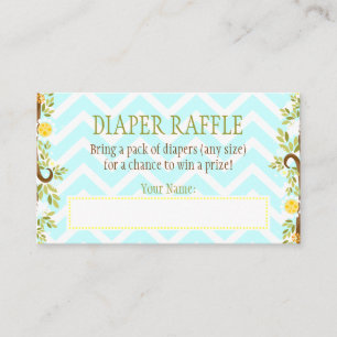 Witte Uilen - Luier Raffle Ticket Informatiekaartje