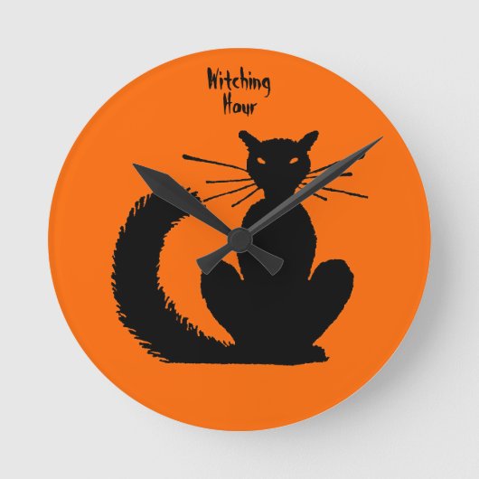 Witte uren 3.0 ronde klok (Voorkant)