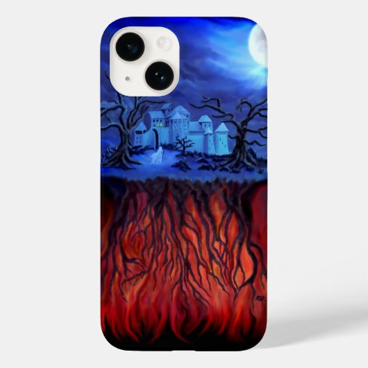 Witte uren tussen de hemel en de hel Case-Mate iPhone case (Achterkant)