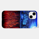 Witte uren tussen de hemel en de hel Case-Mate iPhone case (Achterkant (horizontaal))