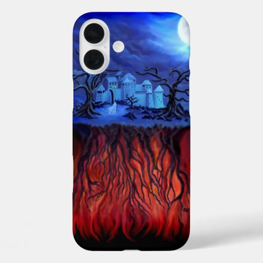 Witte uren tussen de hemel en de hel Case-Mate iPhone case (Achterkant)