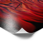 Witte uren tussen de hemel en de hel foto afdruk (Hoek)