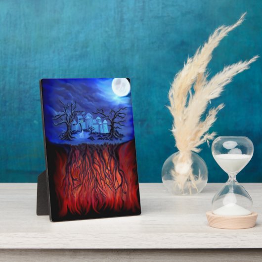 Witte uren tussen de hemel en de hel fotoplaat (Zijkant)