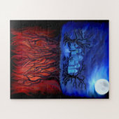 Witte uren tussen de hemel en de hel legpuzzel (Horizontaal)