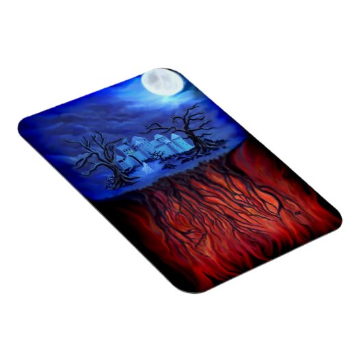 Witte uren tussen de hemel en de hel magneet (Rechterzijde)