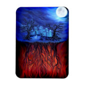 Witte uren tussen de hemel en de hel magneet (Verticaal)