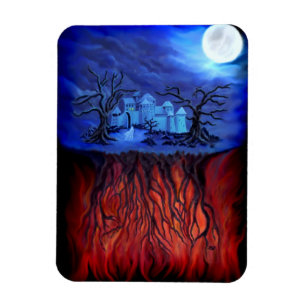 Witte uren tussen de hemel en de hel magneet