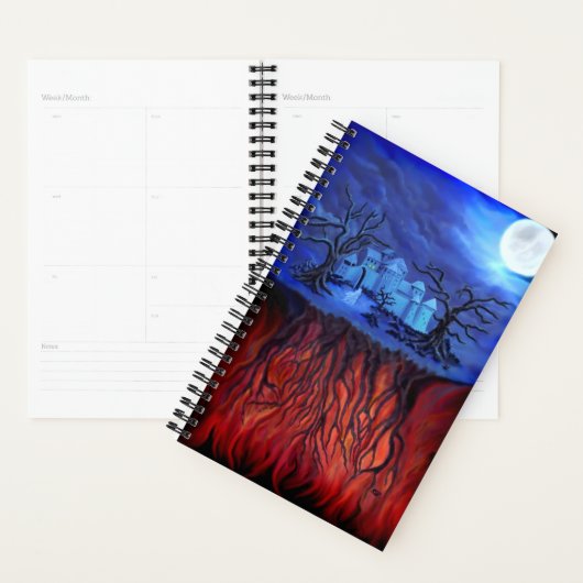 Witte uren tussen de hemel en de hel planner (Display)