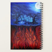 Witte uren tussen de hemel en de hel planner (Achterkant)