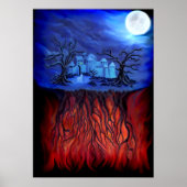 Witte uren tussen de hemel en de hel poster (Voorkant)