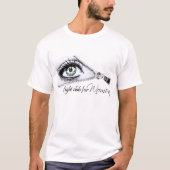Witte V-nek met FCFW logo T-shirt (Voorkant)
