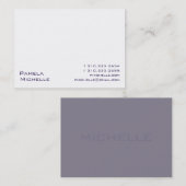 Witte V Visitekaartje (Voorkant / Achterkant)