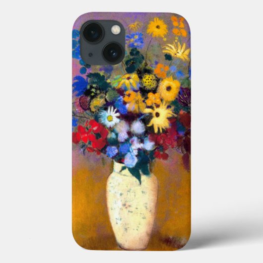 Witte vaas met bloemen Odilon Redon Case-Mate iPhone Case (Achterkant)