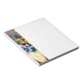 Witte vaas met bloemen Odilon Redon Notitieblok (Schuin)