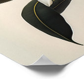 Witte Vanille Bloemen Art Print Poster (Hoek)