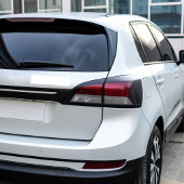 Witte, vaste kleur bumpersticker