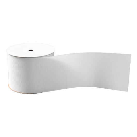 Witte, vaste kleur grosgrain lint (Spoel)