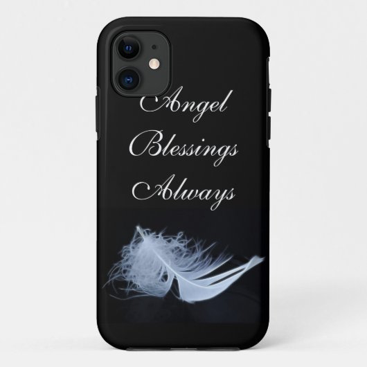 Witte veer - engelachtig van nature Case-Mate iPhone case (Achterkant)