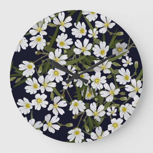 Witte veldbloemen: motief. grote klok (Voorkant)
