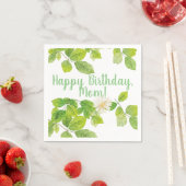 Witte ventilator en groene lederen tuin servet (Insitu)