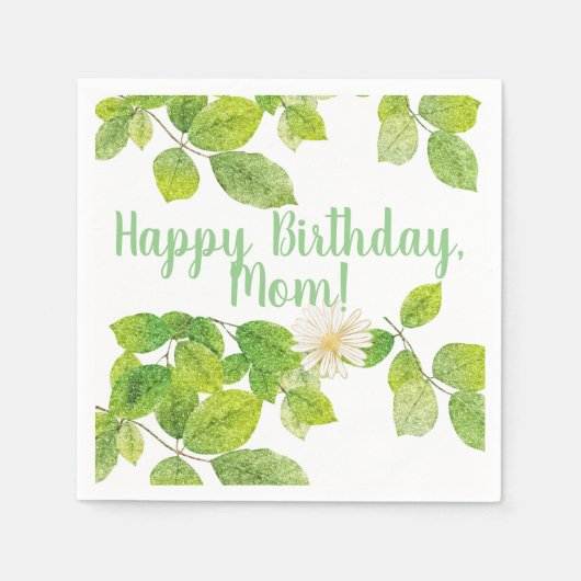 Witte ventilator en groene lederen tuin servet (Voorkant)