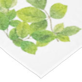 Witte ventilator en groene lederen tuin tafelkleed (Gekanteld)