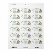 Witte ventilator etiket (Full Sheet)