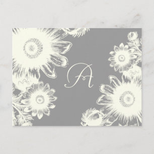 Witte  ventilator - kies kleur - RSVP-kaart Uitnodiging Briefkaart