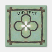 Witte ventilator magneet (Voorkant)