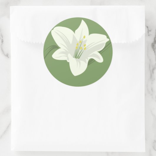 Witte ventilator ronde sticker (Tas)