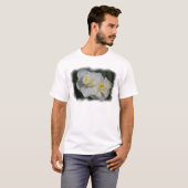 Witte ventilator t-shirt (Voorkant volledig)