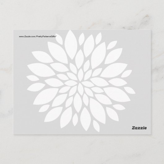 witte ventilatorbeelden Kunst op zwart Briefkaart (Achterkant)