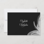 Witte veren 2 RSVP (Voorkant)