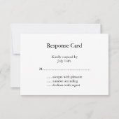Witte veren 2 RSVP Kaartje (Achterkant)
