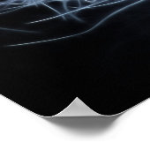 Witte veren - angelisch per natuur poster (Hoek)