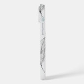Witte Veren iPhone Hoesje (Linkerkant)
