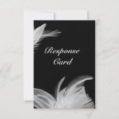 Witte veren RSVP (Voorkant)