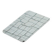 Witte verf, in cache geplaatst en gehakt magneet (Linkerzijde)