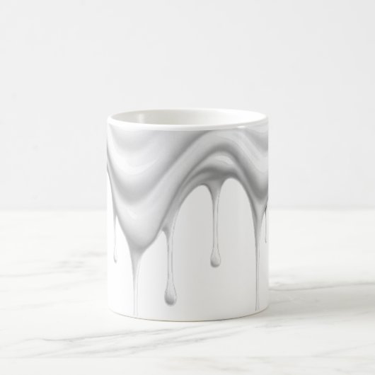 Witte verf. koffiemok (Center)