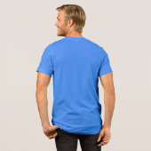 Witte verfspat Graphic Vlek Witte Inktspat Tri-Blend Shirt (Voorkant)