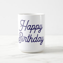 Witte Verjaardag Koffiemok