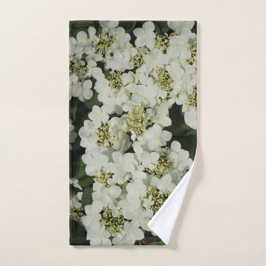 Witte Viburnum Handdoek (Handdoek)