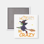 Witte vierkant, magneet (Voorkant / Achterkant)