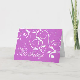 Witte Vintage - Aangepast Kaart