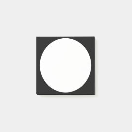 Witte vintage decor met zwarte achtergrond post-it® notes