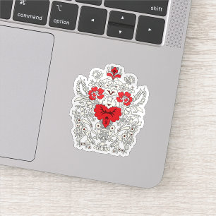 Witte vinyl Stickers   Aangepaste stickers van hog