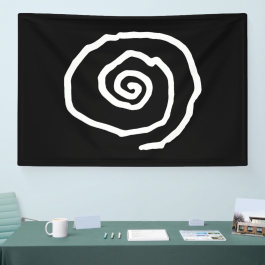 witte vinylbanner spandoek (Beurs)