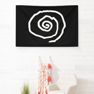witte vinylbanner spandoek